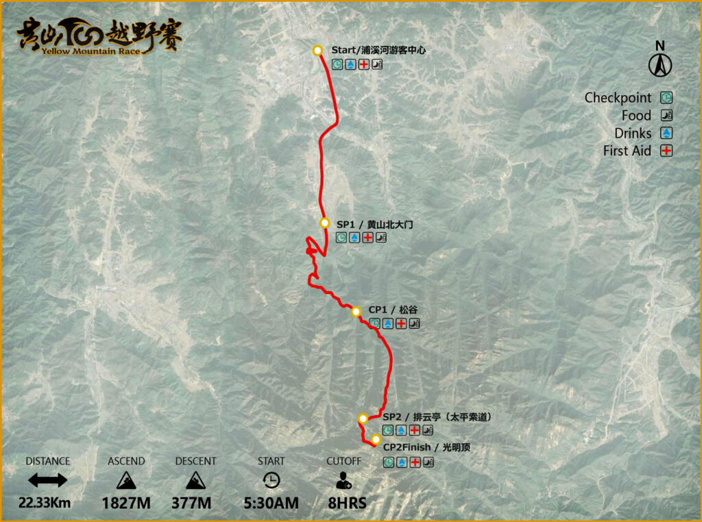 22K Course Map